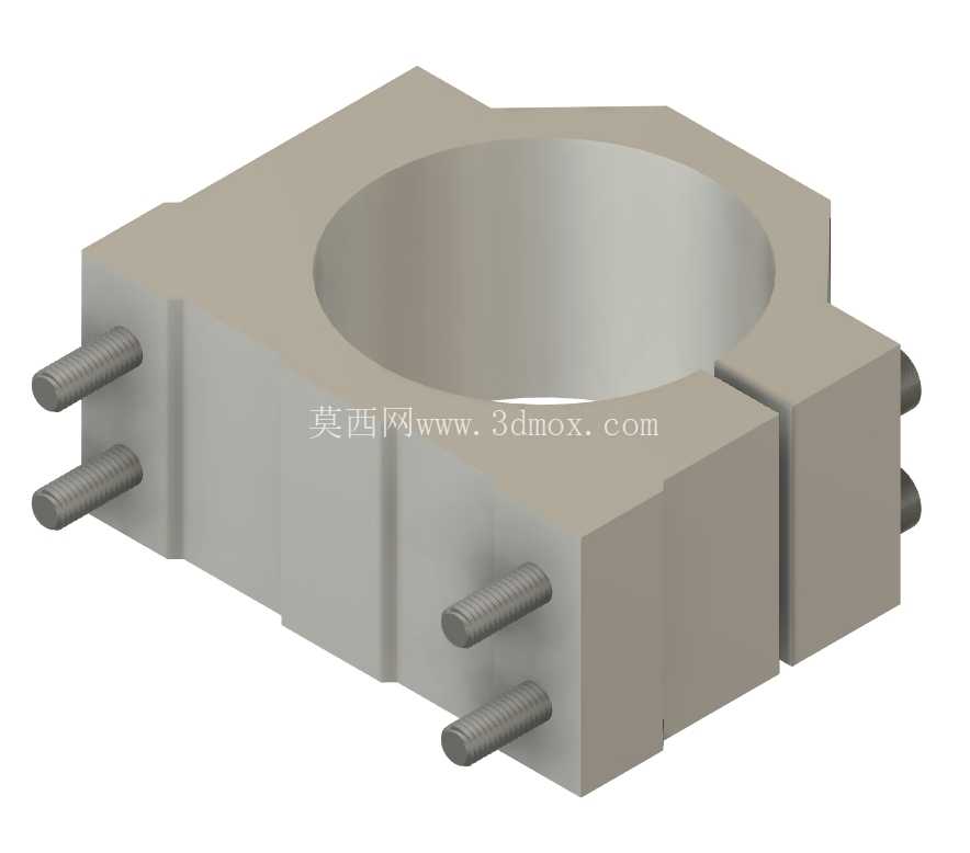 数控铣床主轴安装支架80mm