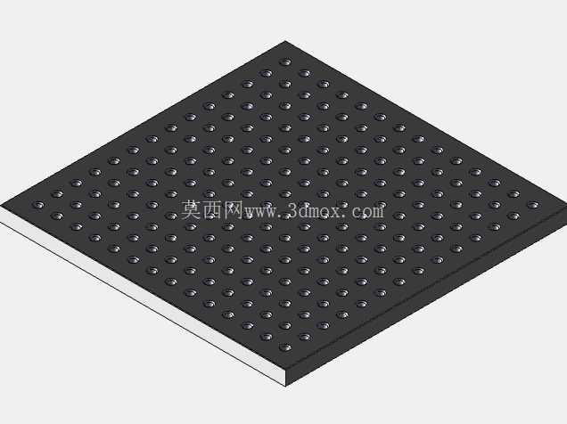 CMM 夹具板,300 mm x 300 mm x 16 mm,M8 螺纹孔,20 mm 图案