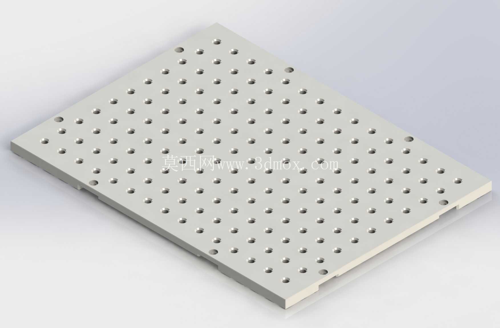 CMM �о߰壬300 mm x 400 mm x 12 mm��M8 ���ƿף�25 mm ͼ��