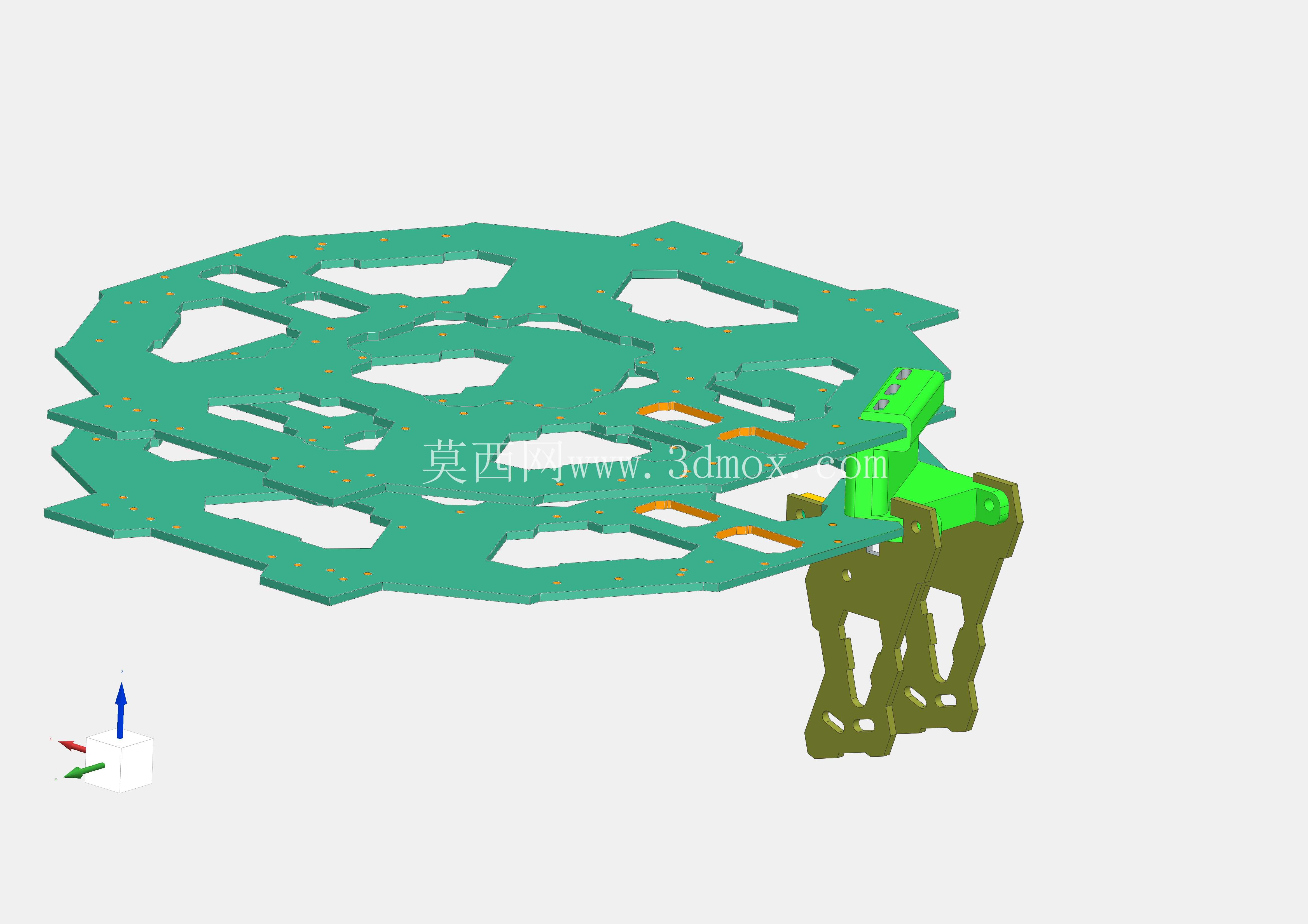 支架 Kaki Kaki 3D 打印