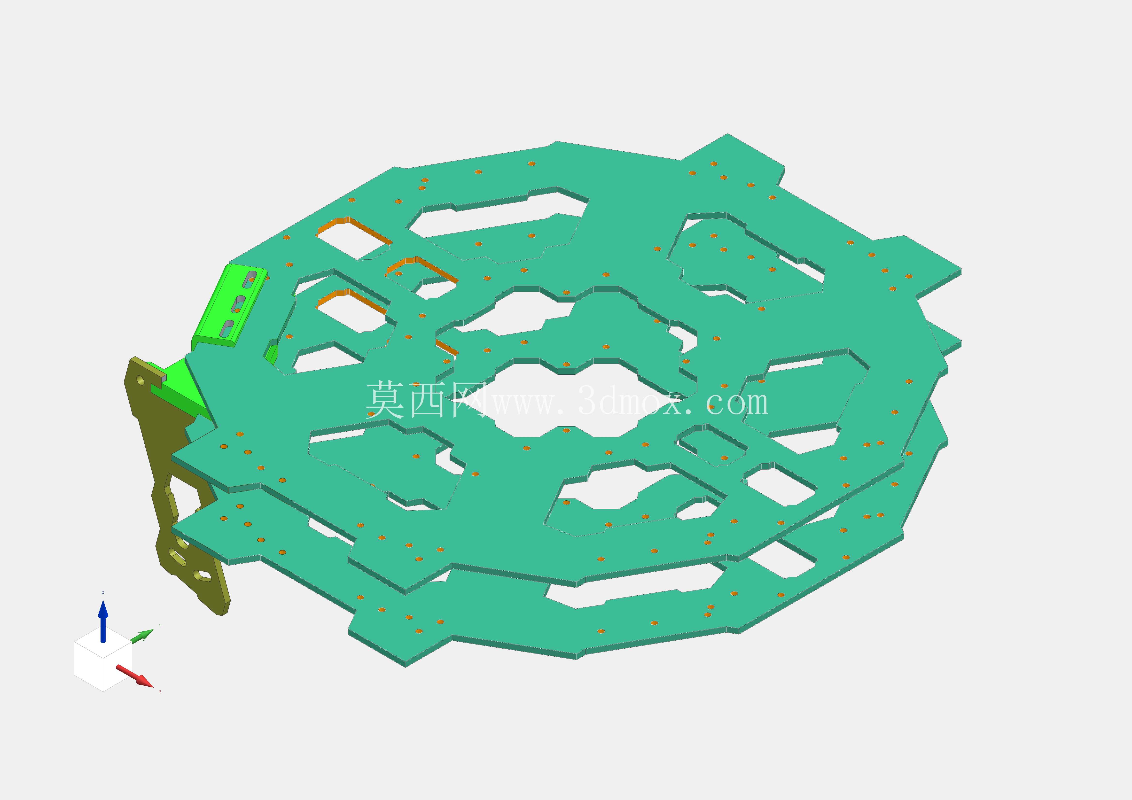 支架 Kaki Kaki 3D 打印