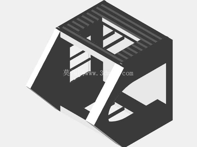 Snap Together House – 3D 可打印 CAD 模型 | SolidWorks 模块化装配设计