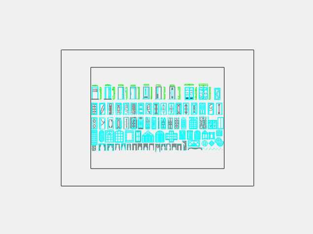 Living_room_furniture_ ���Ŵ� - Autocad �еĿ�