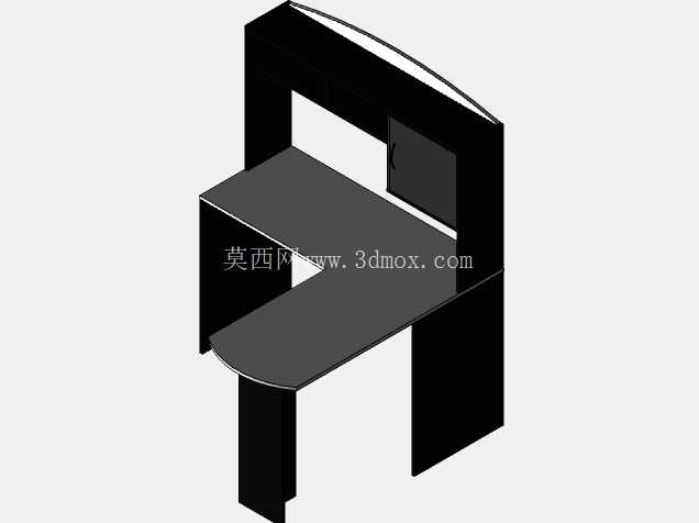 Mainstays L 形办公桌,带橱柜