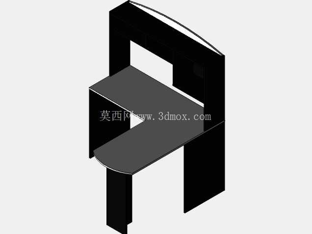 Mainstays L 形办公桌,带橱柜