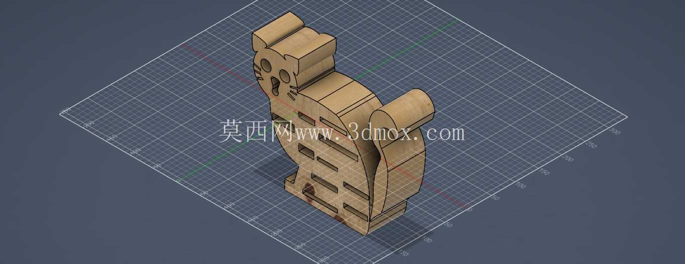 猫装饰模型