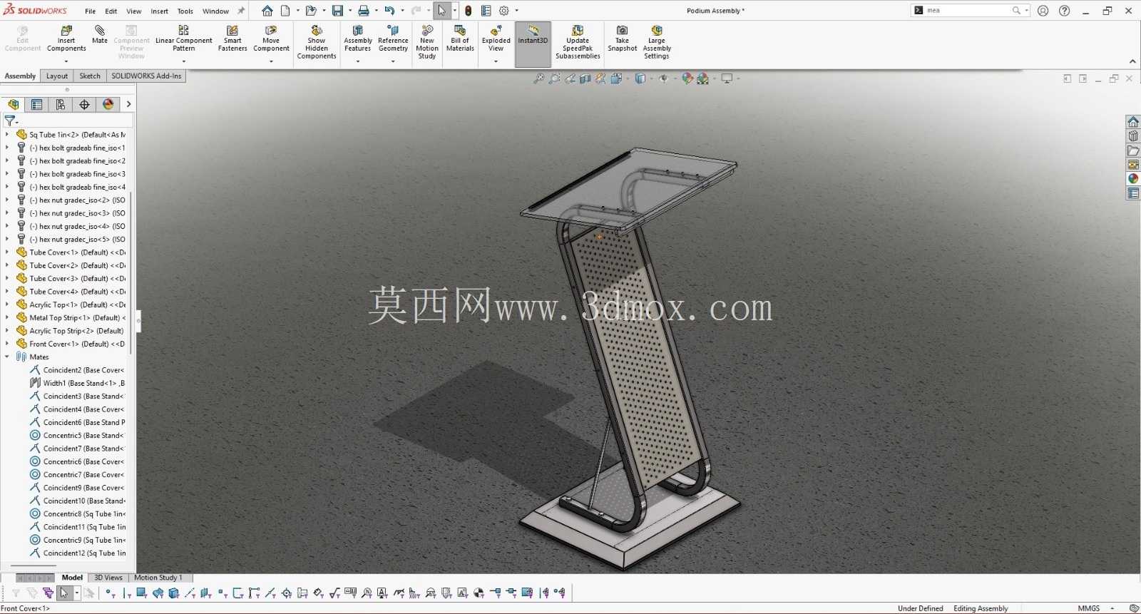 现代产品发布讲台 - SolidWorks Design