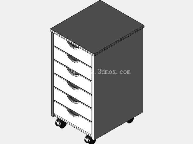 Bürorollcontainer Kiefer
