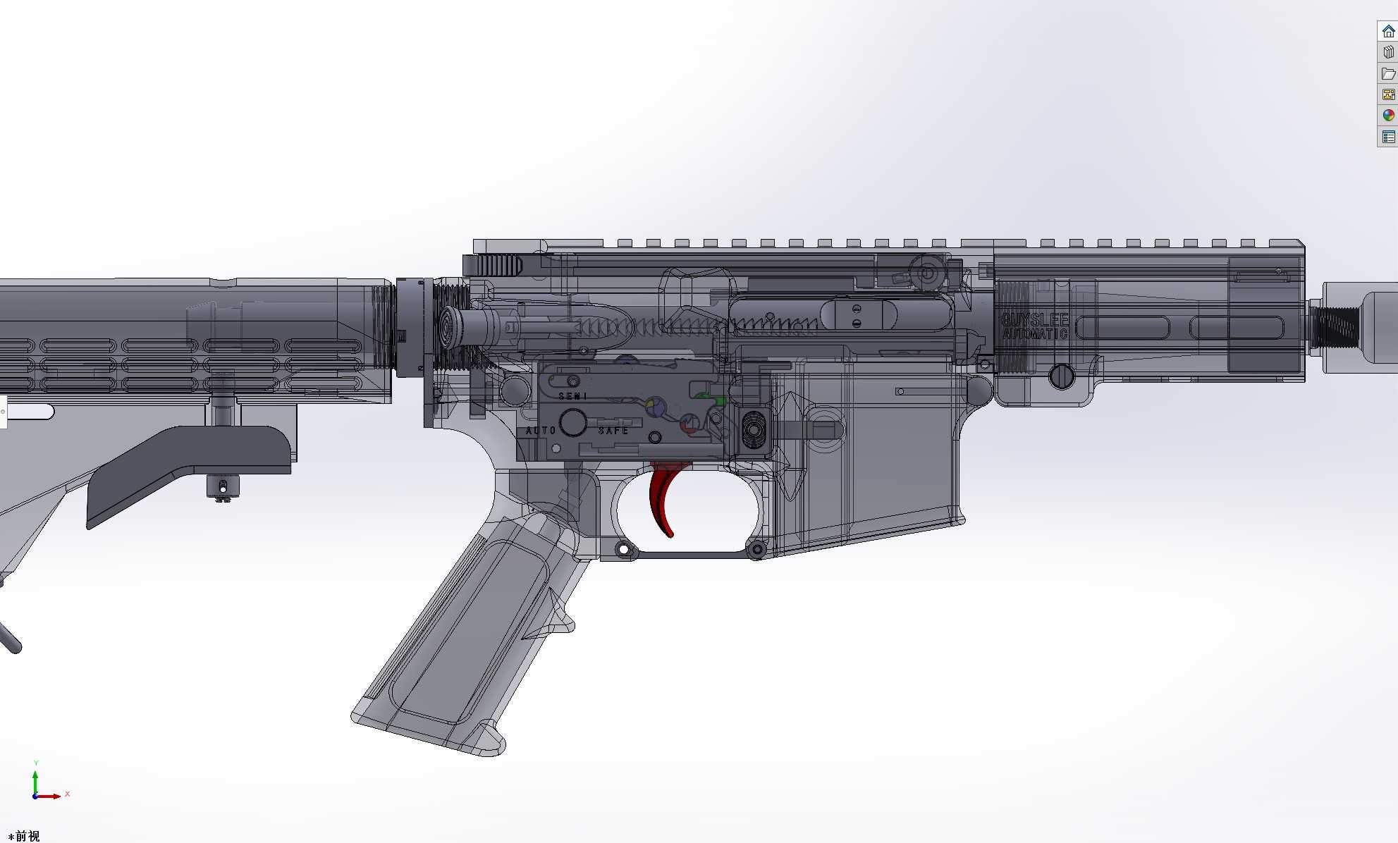 Marui MWS/ZET GBBR 3D打印项目