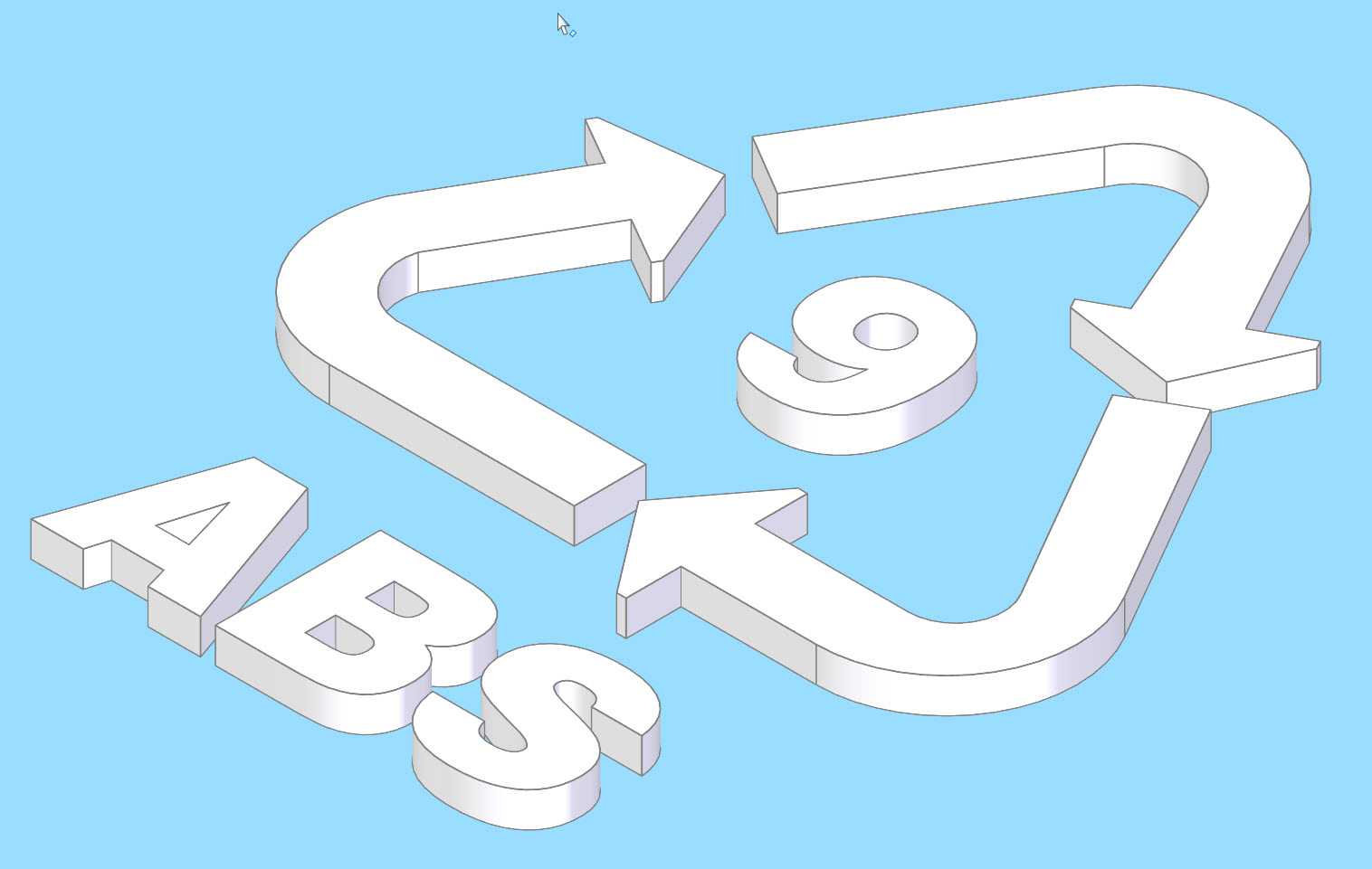 ���ձ�־ABS 9