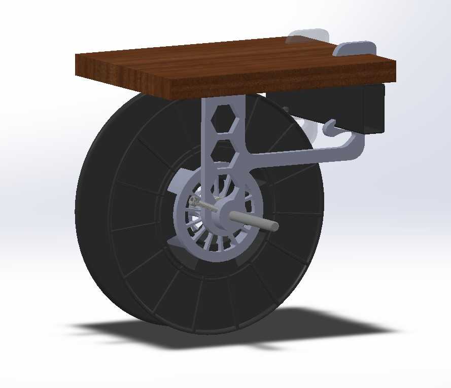 工作台吊架下的3D灯丝卷轴