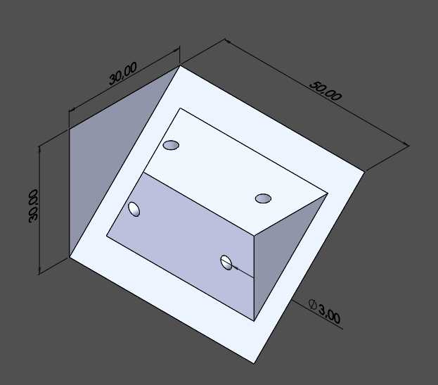 ��30x30x50�����5mm������ͷ��m3�Ϳ�m3