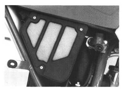 ktm mx 500 1990空气滤清器箱盖
