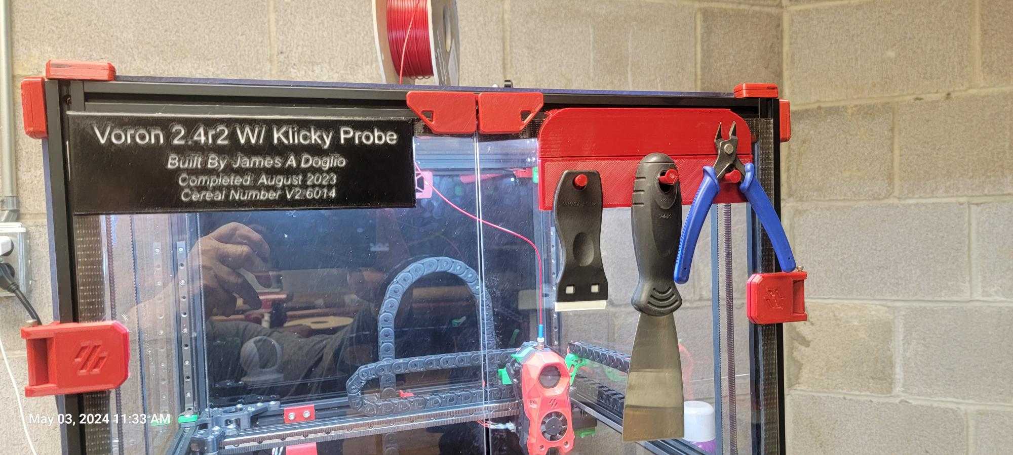 Voron 2r4的工具吊架