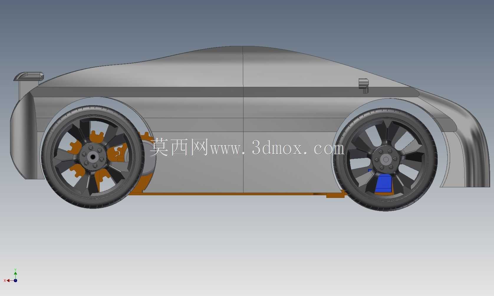 制作自己的简单3D打印RC汽车。描述中零件的链接。