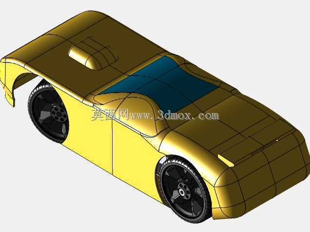 制作自己的简单3D打印RC汽车。描述中零件的链接。