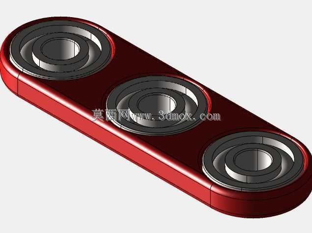 可3D打印的Fidget旋转杆