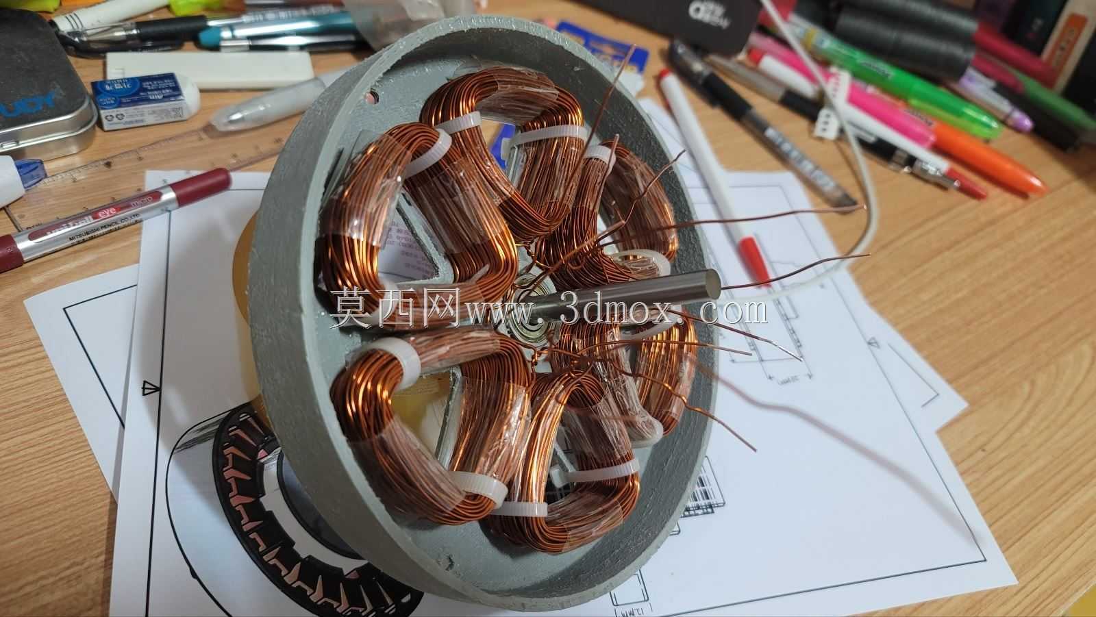 diy 3d打印轴向磁通发生器\u0026motor2