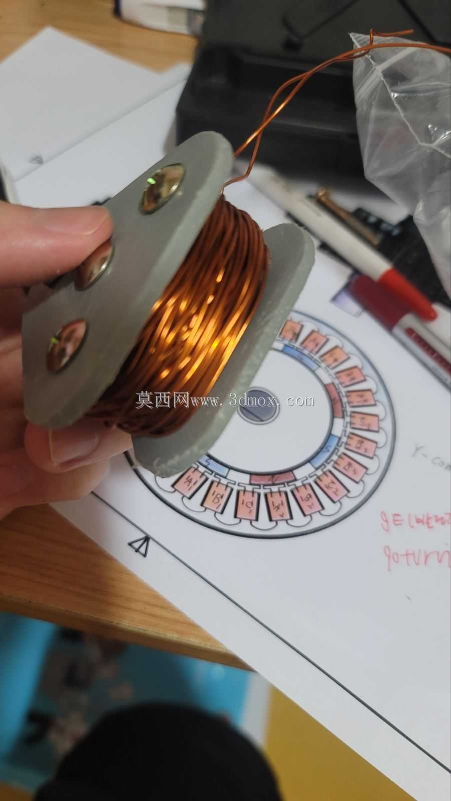 diy 3d打印轴向磁通发生器\u0026motor2