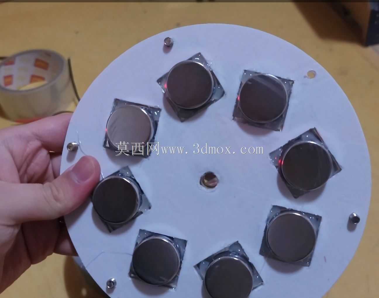 diy 3d打印轴向磁通发生器\u0026motor2