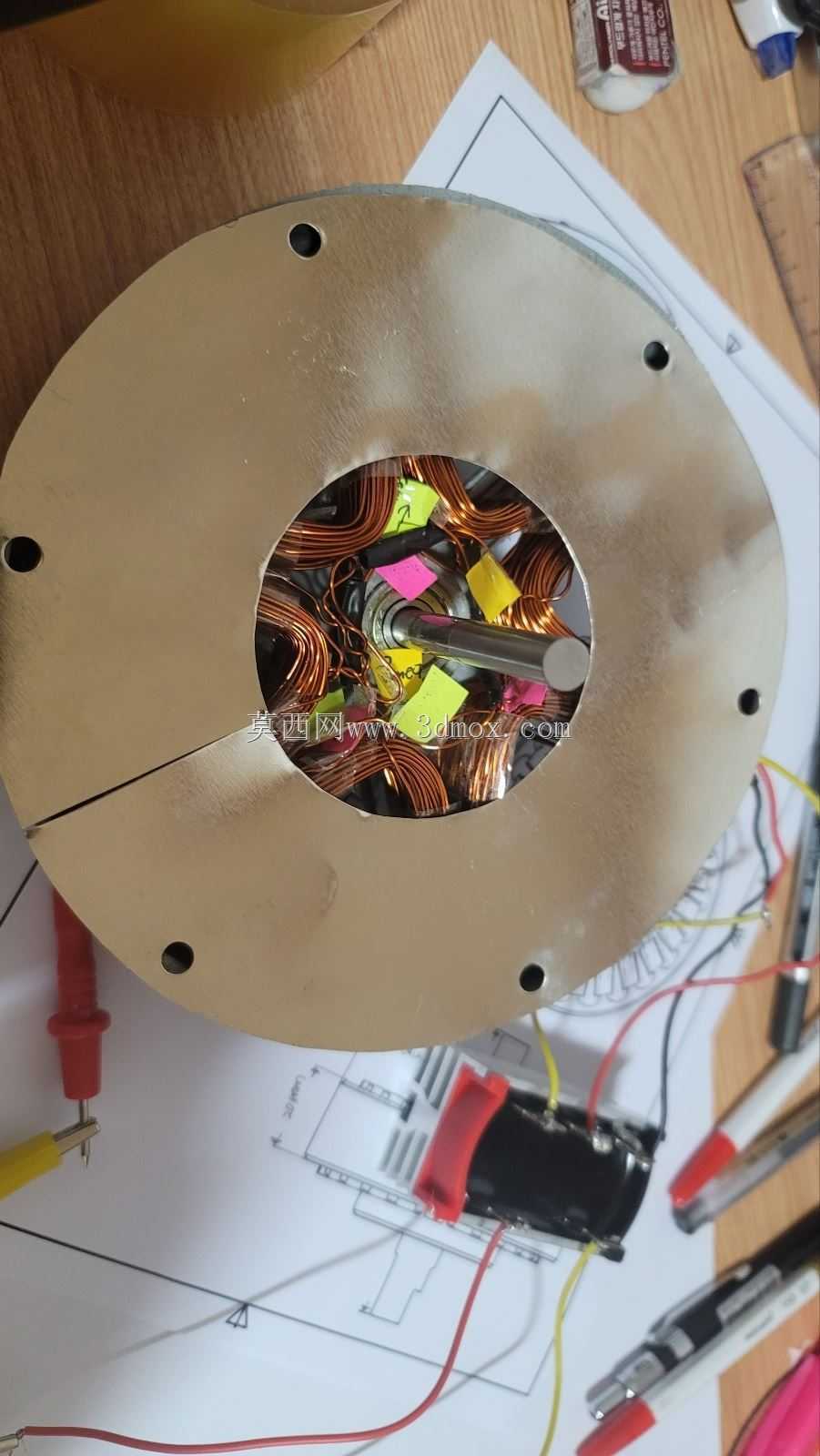 diy 3d打印轴向磁通发生器\u0026motor2