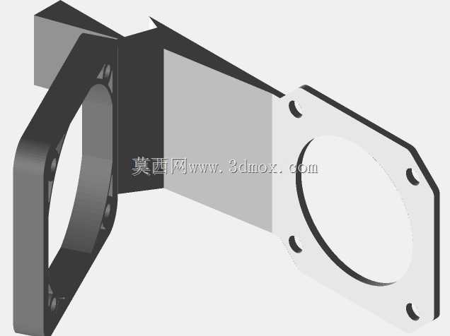 Creality挤出机冷却风扇支架