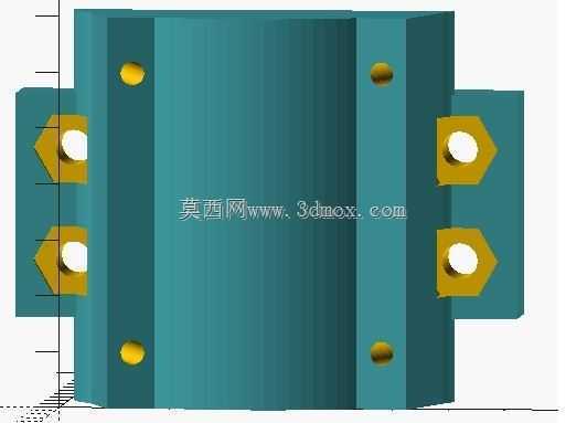 MPCNC 500瓦主轴架,适用于23.5mm导管(3/4英寸)