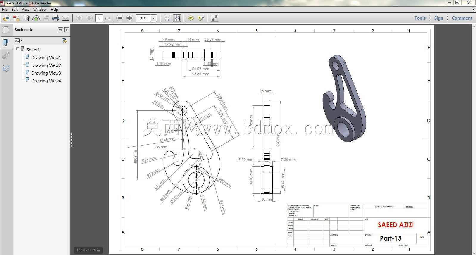 Solidworks��ѧ����ϰ����13���֣�