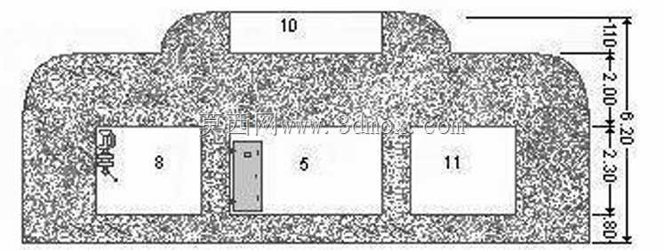 Blockhaus/Banker Regelbau 636 bis-Heeresküstenbatterie展台-