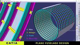 CATIA V5飞机机身设计