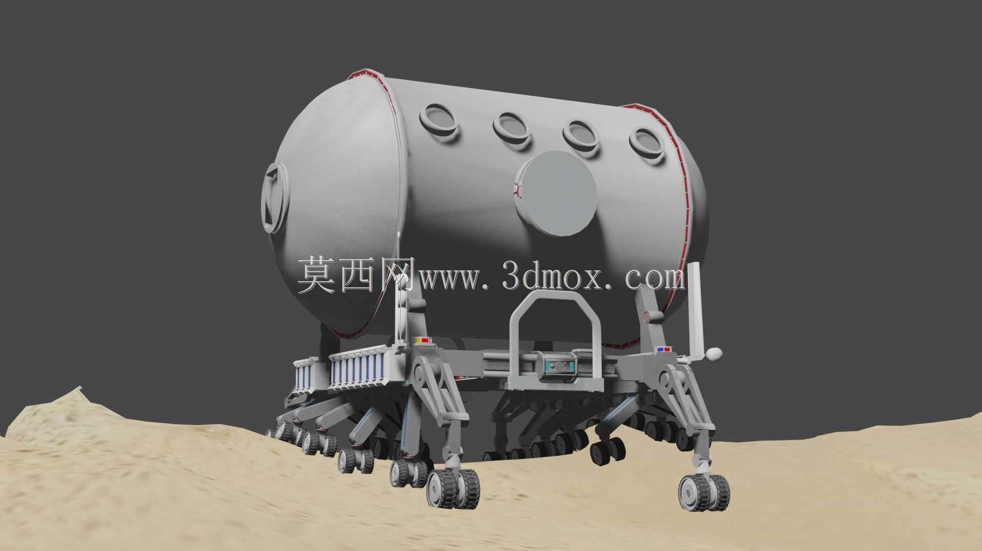 月球和火星的超重型物流运输