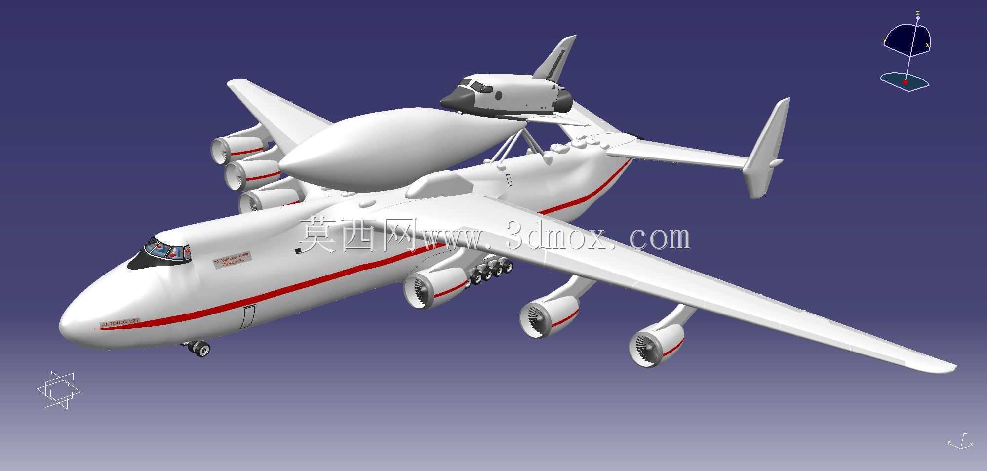 ����ŵ��AN-225 Mriya�뺽��ɻ�