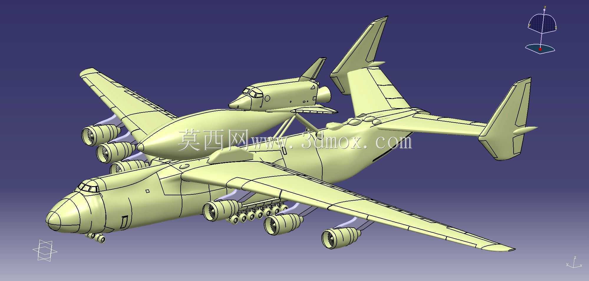 ����ŵ��AN-225 Mriya�뺽��ɻ�
