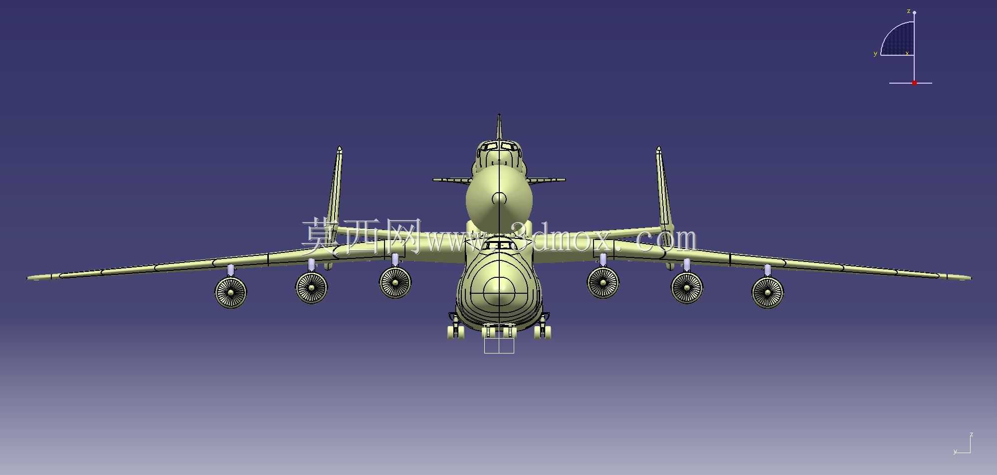 ����ŵ��AN-225 Mriya�뺽��ɻ�