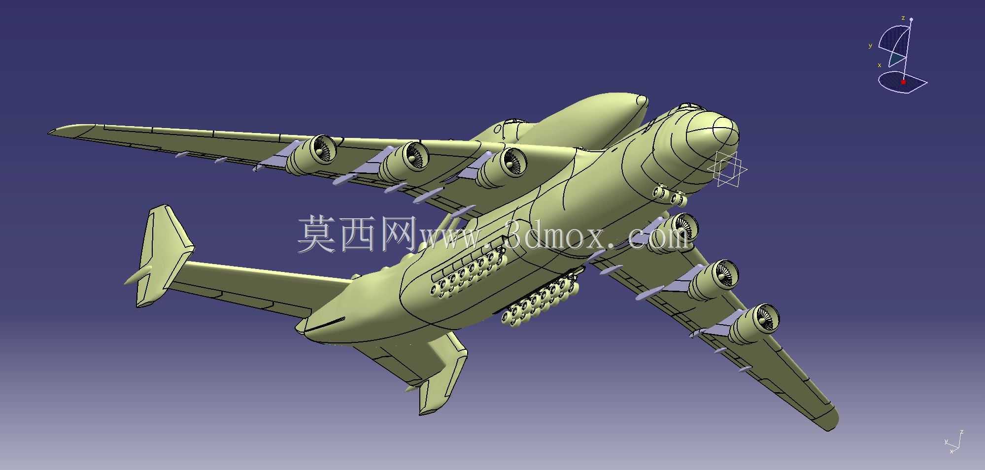 ����ŵ��AN-225 Mriya�뺽��ɻ�