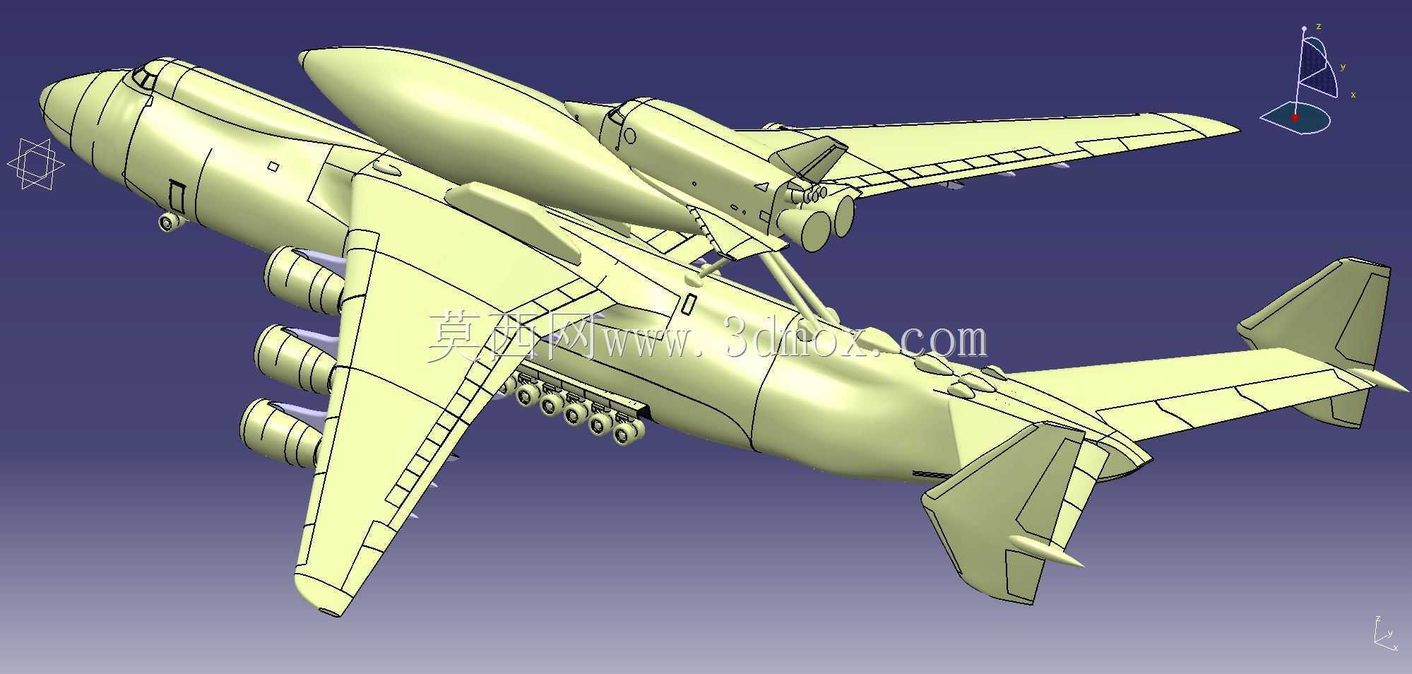 ����ŵ��AN-225 Mriya�뺽��ɻ�