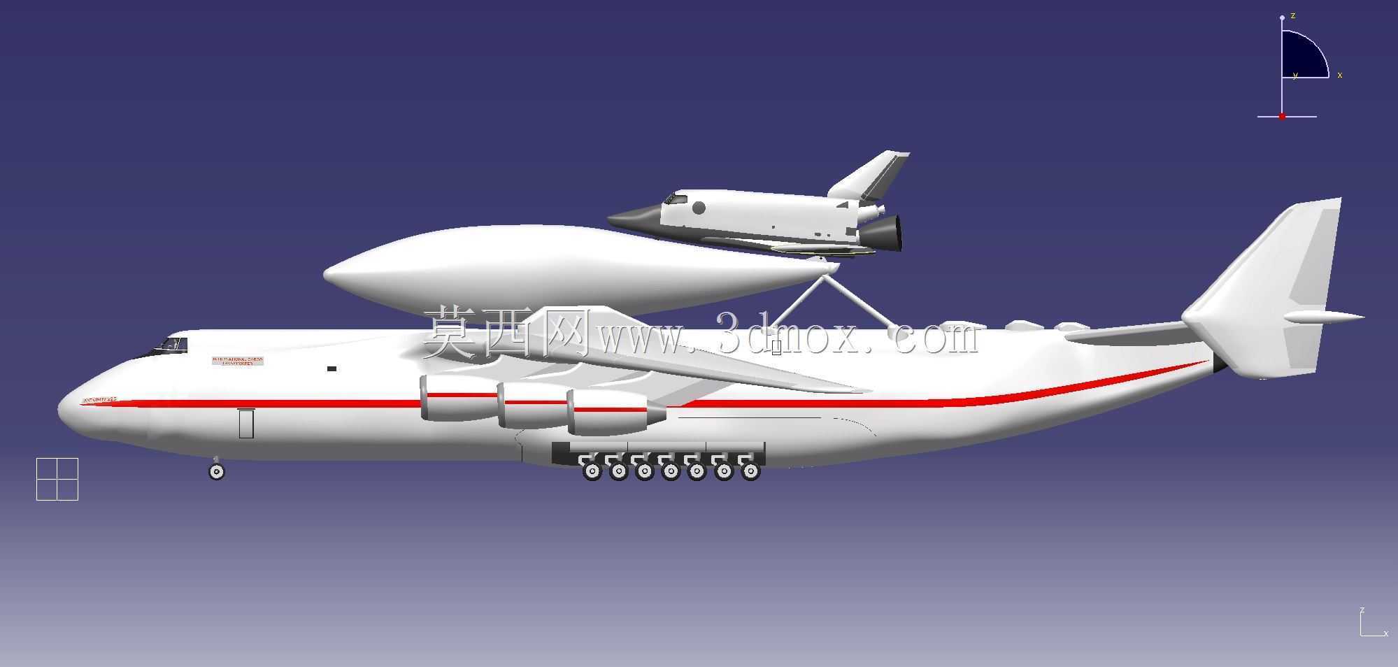 ����ŵ��AN-225 Mriya�뺽��ɻ�