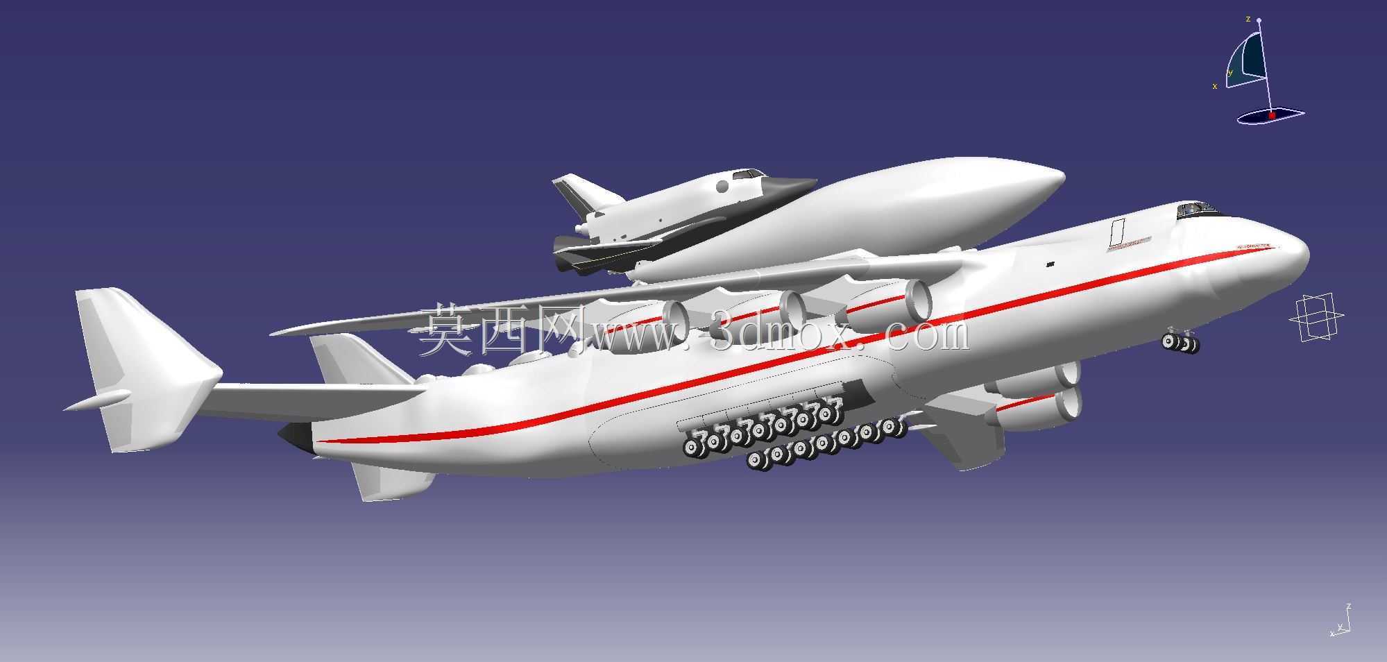 ����ŵ��AN-225 Mriya�뺽��ɻ�