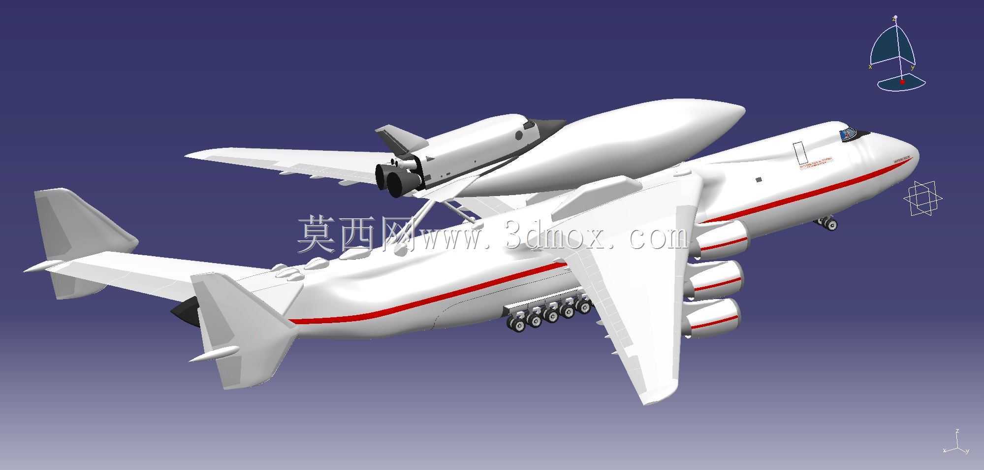 ����ŵ��AN-225 Mriya�뺽��ɻ�