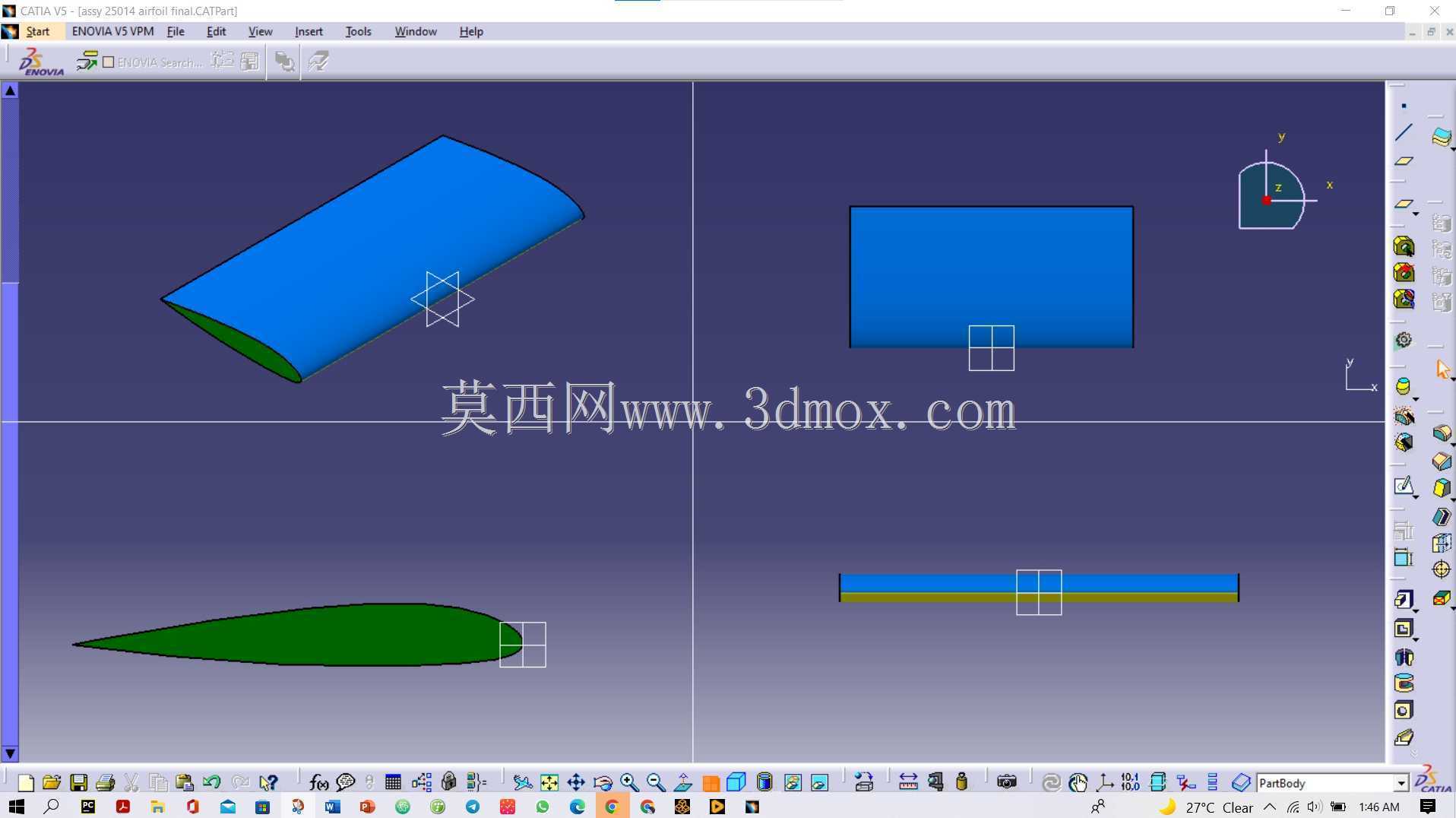 第五部分,翼型设计——非对称