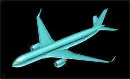 �տ�A350-900�ͻ�ʵ��