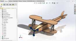 SolidWorks�еķɻ���ģ