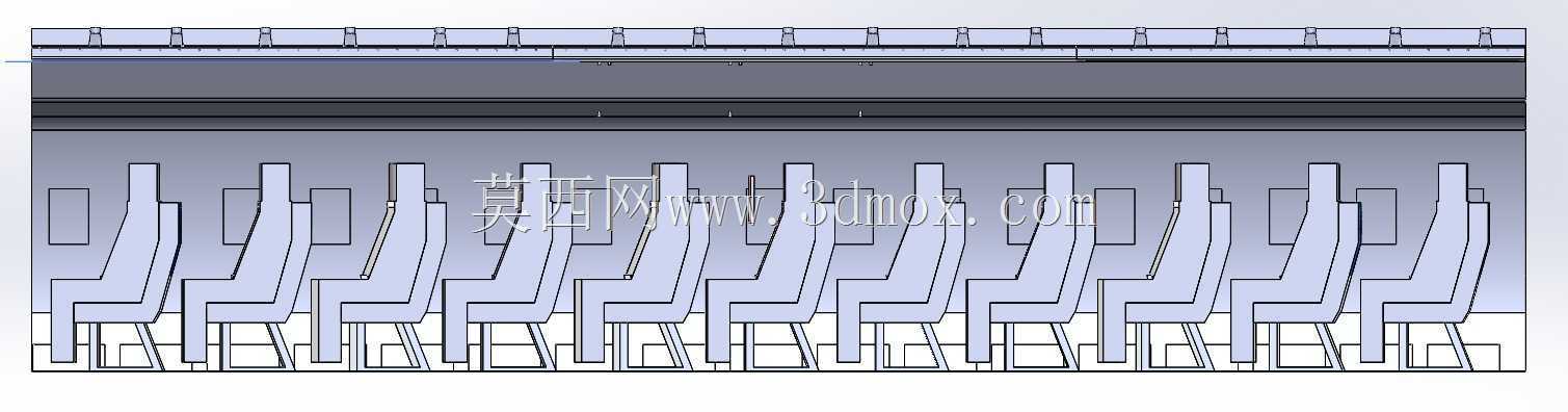 波音767客舱模型KSU-11排带呼吸器
