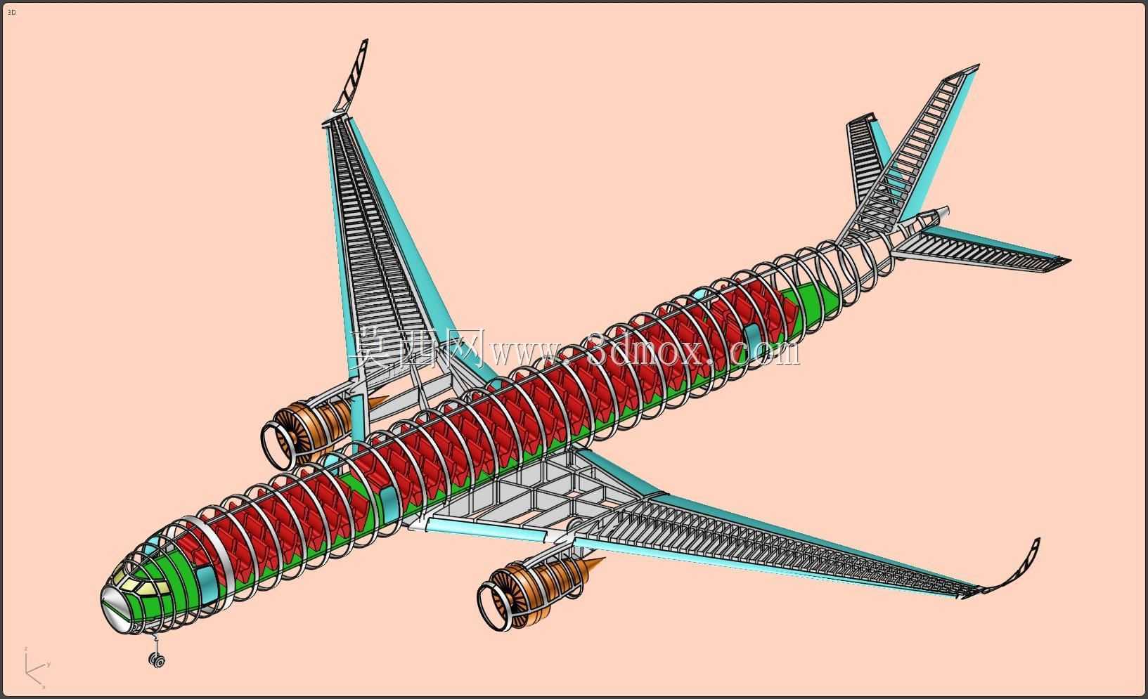 �տ�A350-900�ͻ�ʵ��װ��ģ��