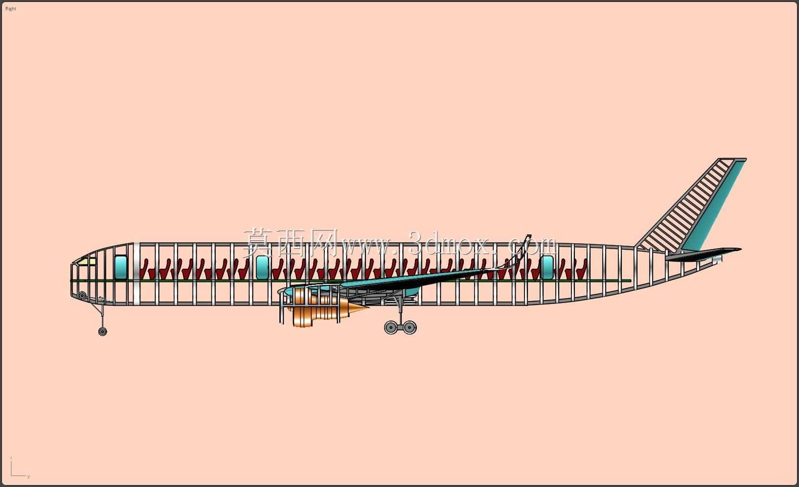 �տ�A350-900�ͻ�ʵ��װ��ģ��