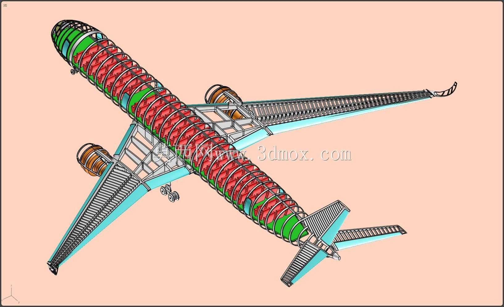 �տ�A350-900�ͻ�ʵ��װ��ģ��