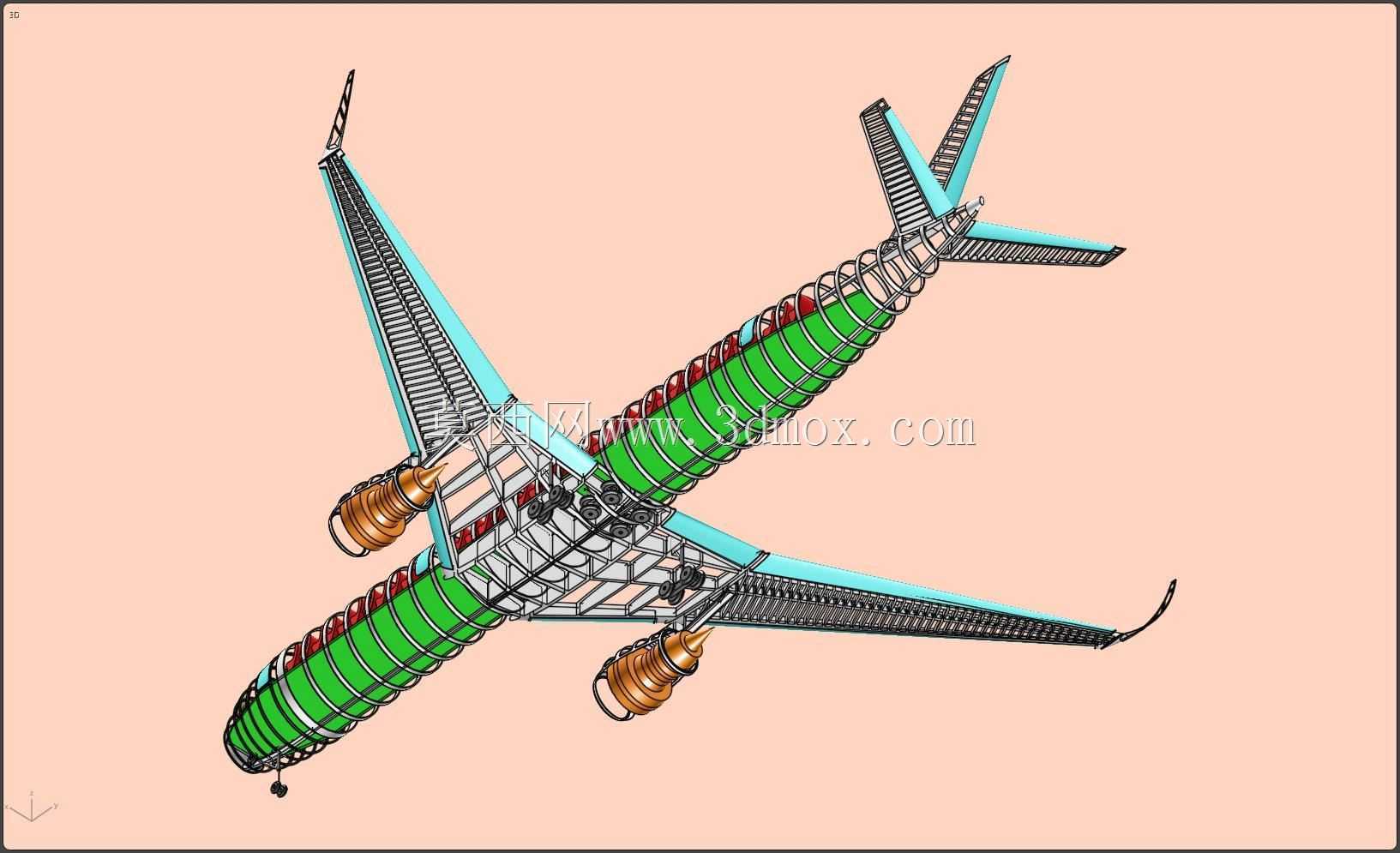 �տ�A350-900�ͻ�ʵ��װ��ģ��