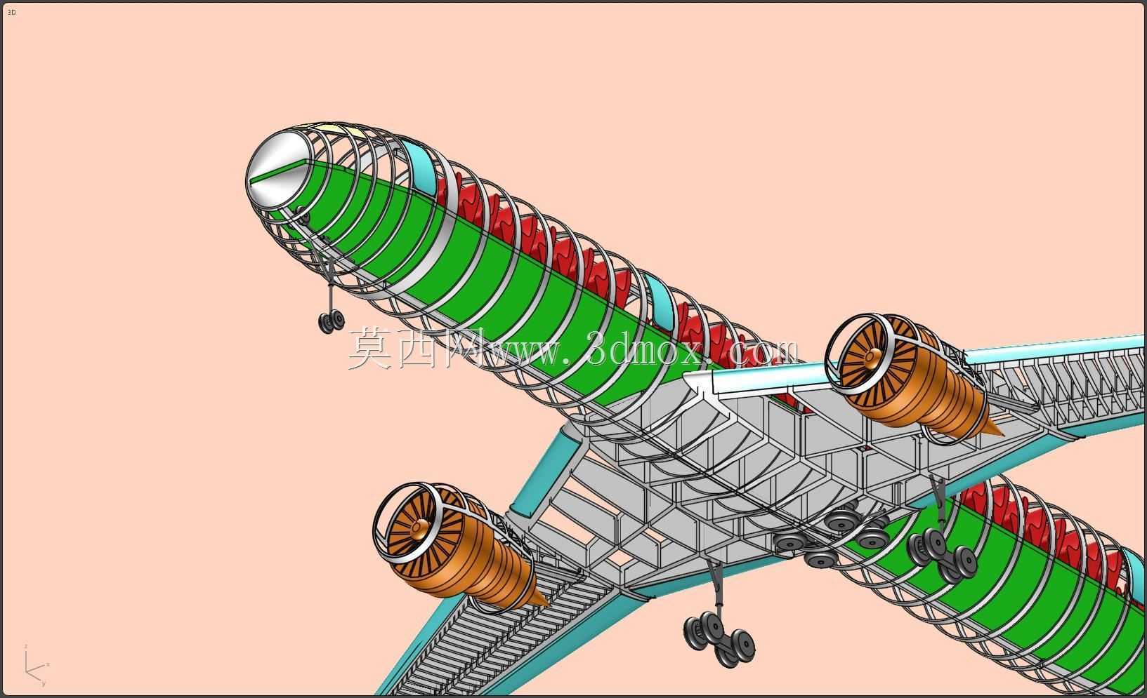 �տ�A350-900�ͻ�ʵ��װ��ģ��
