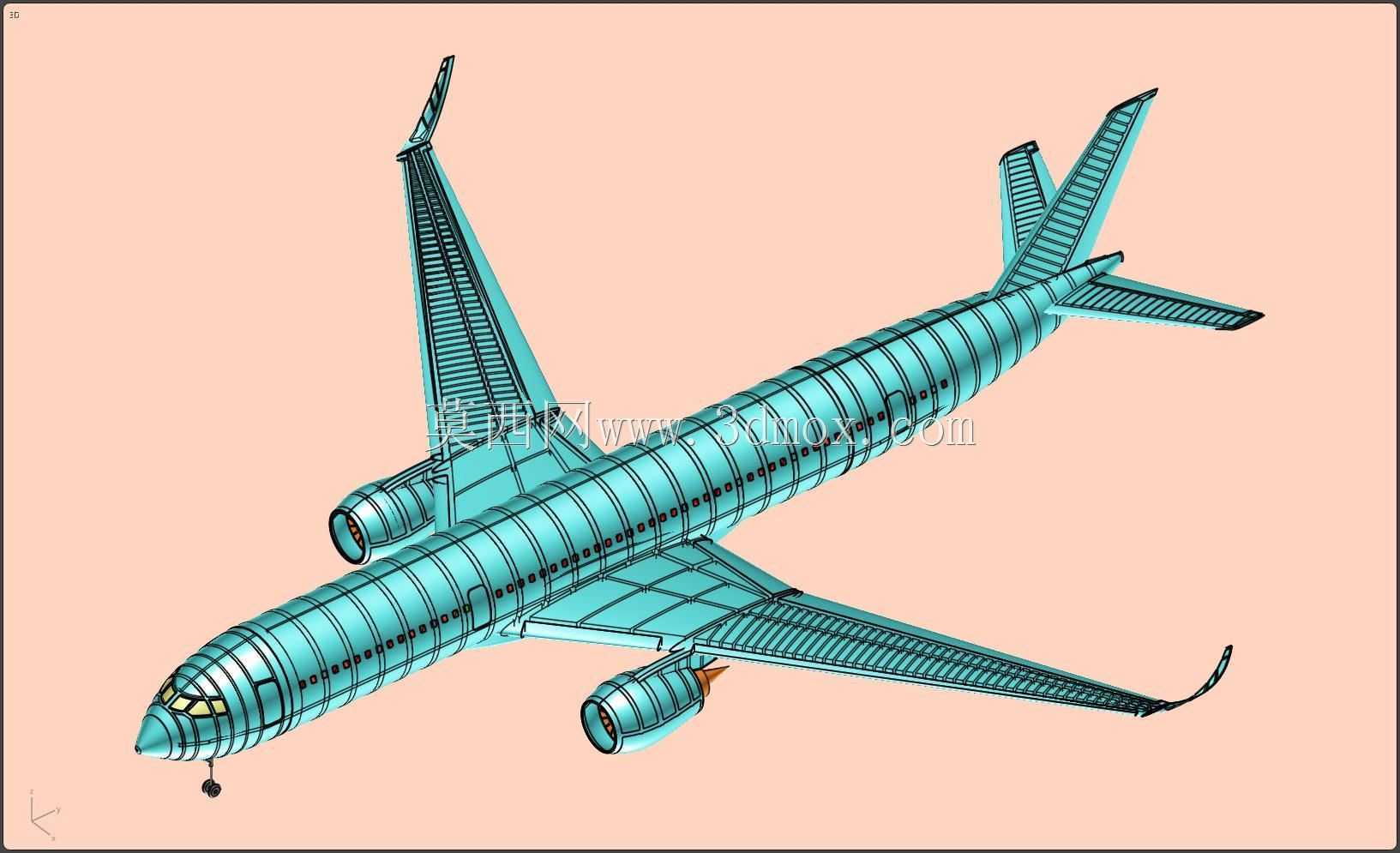 �տ�A350-900�ͻ�ʵ��װ��ģ��