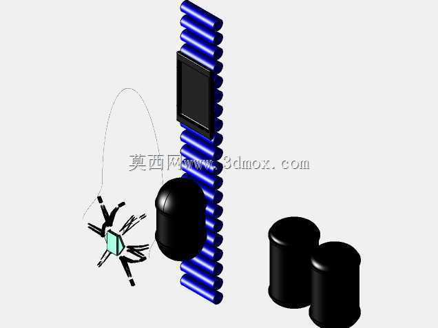 (气动)原木上的船